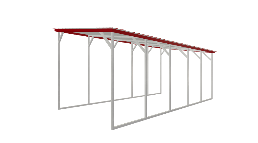 Single Slope Carport