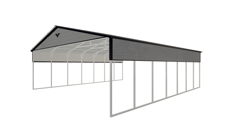 Triple Wide Carport 26-30ft